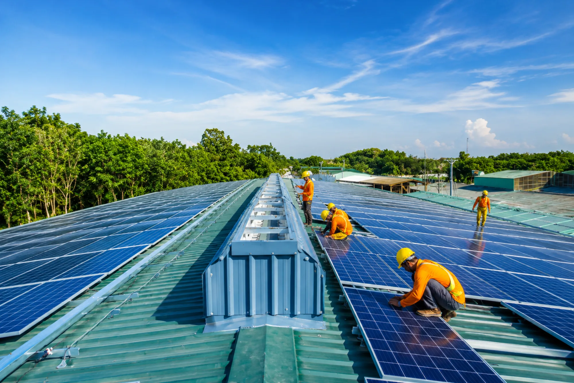 Solar EPC field team on site in India — the partners and installers SuryaHub reaches